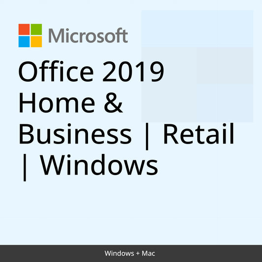 Office 2019 Home & Business | Retail | Windows