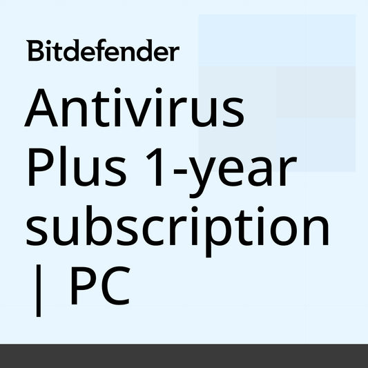Antivirus Plus 1-year subscription | PC