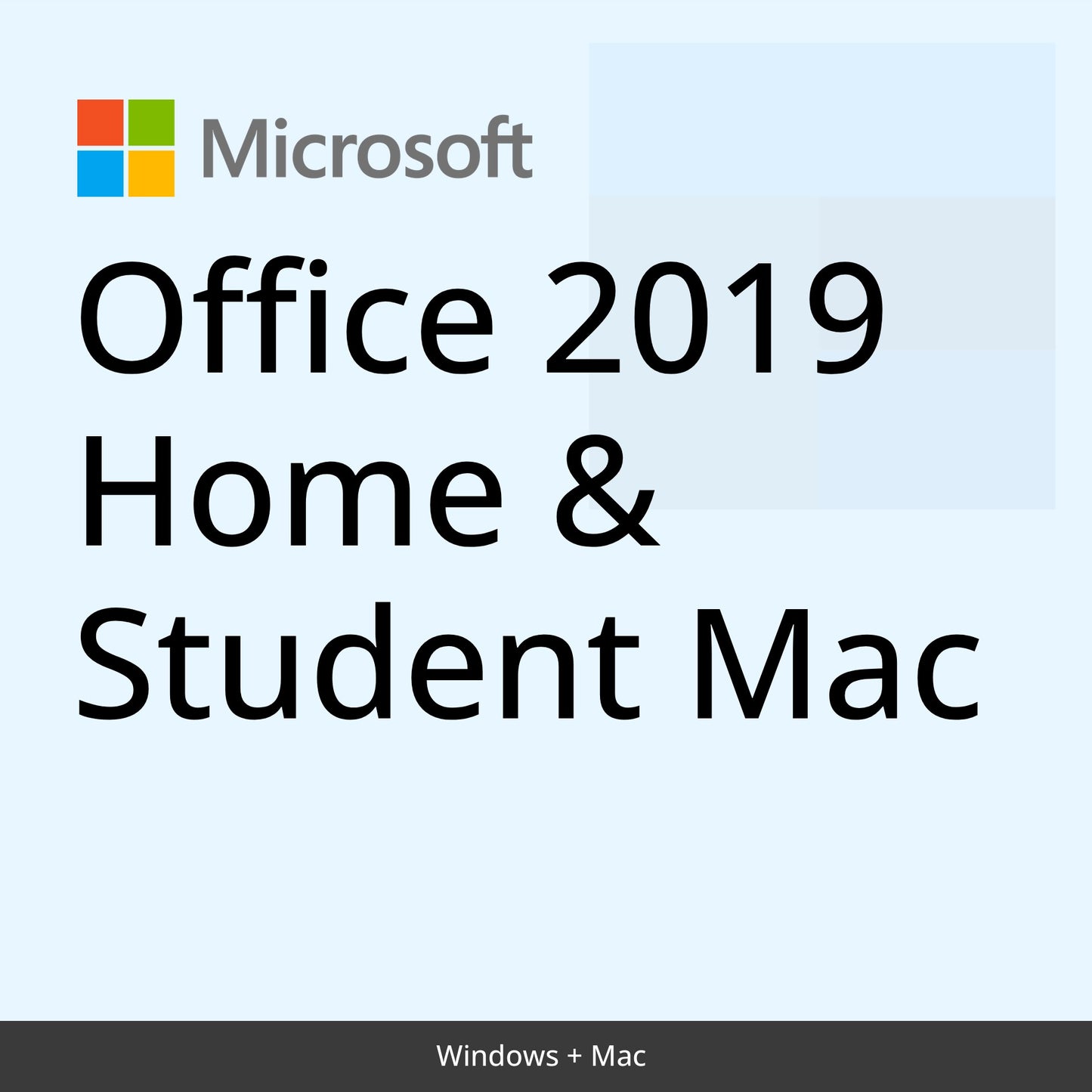 Office 2019 Home & Student Mac