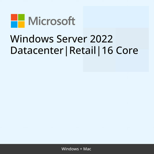 Windows Server 2022 Datacenter|Retail|16 Core