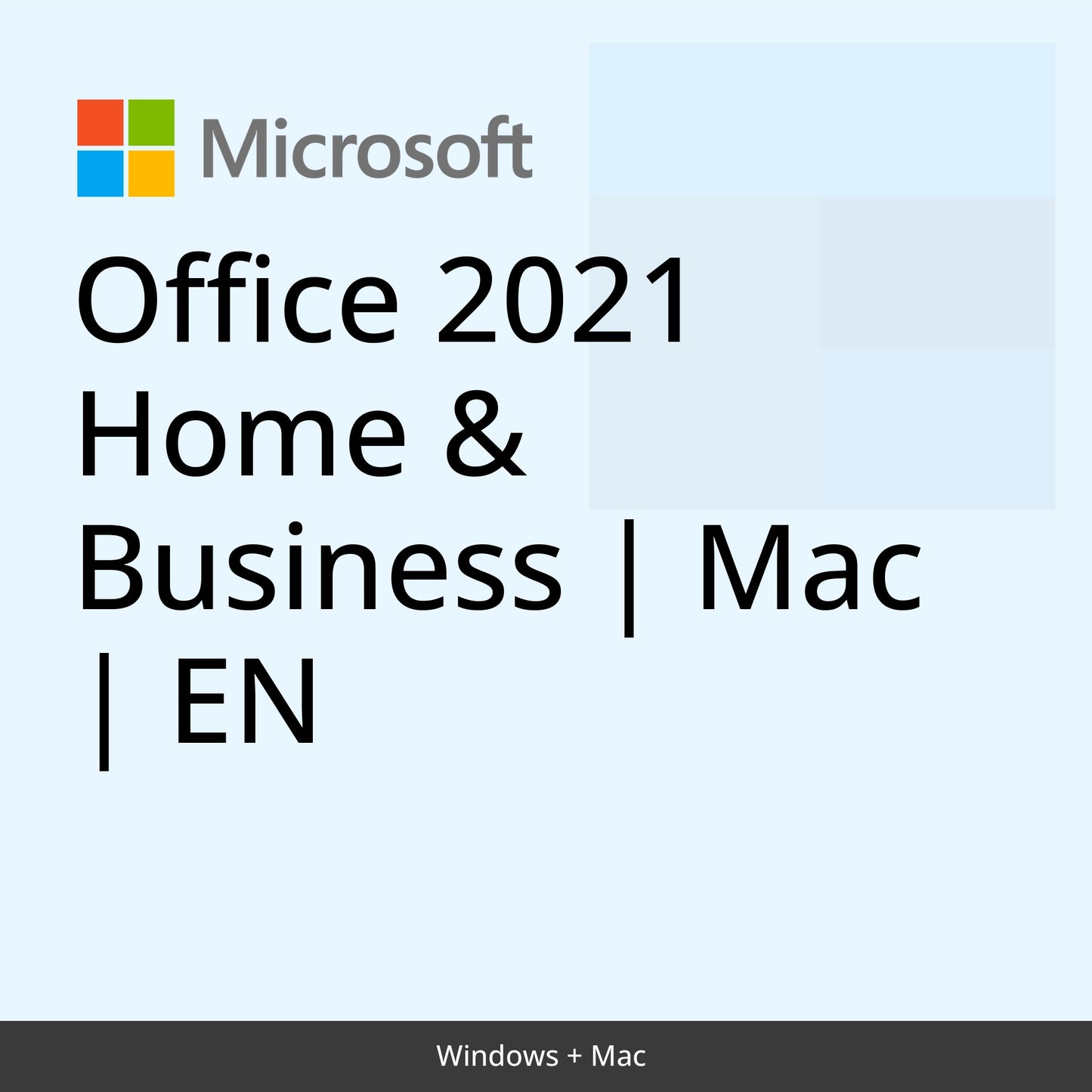 Office 2021 Home & Business | Mac | EN