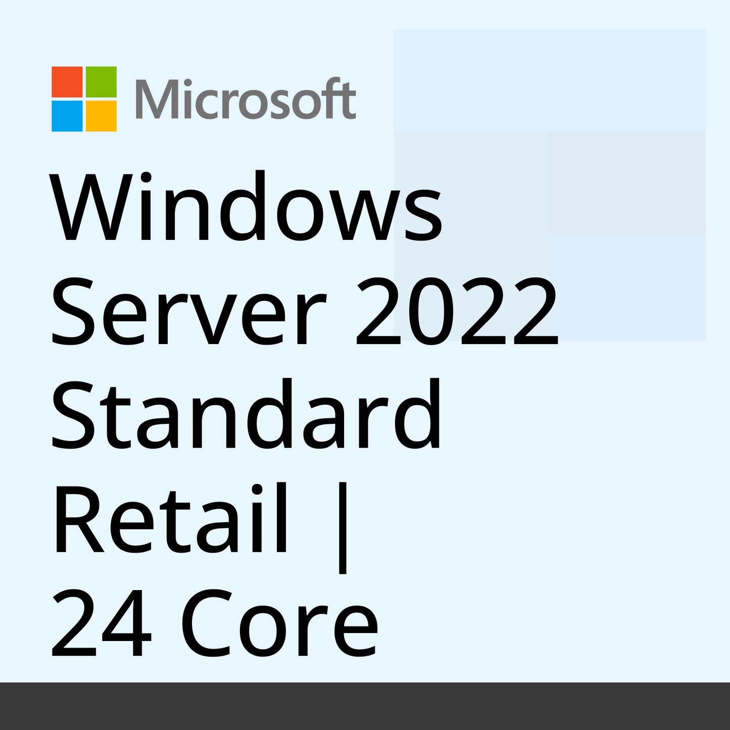 Windows Server 2022 Standard Retail | 24 Core