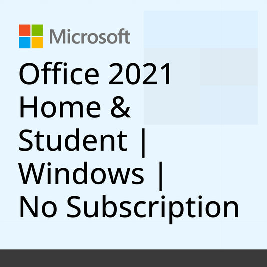 Office 2021 Home & Student | Windows | No Subscription